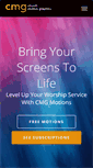 Mobile Screenshot of churchmotiongraphics.com